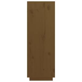 Dulap înalt, maro miere, 89x40x116,5 cm, lemn masiv de pin, 4 image