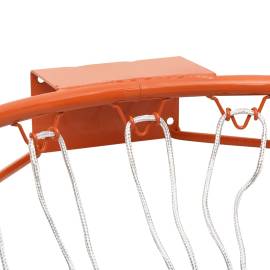 Coș de baschet, portocaliu, 39 cm, oțel, 5 image