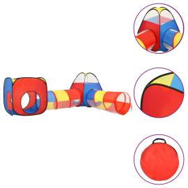 Cort de joacă pentru copii, 250 bile, multicolor, 190x264x90 cm, 3 image
