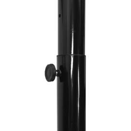 Suport cu coș de baschet, negru, 258-363 cm, polietilenă, 6 image