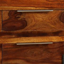 Servantă din lemn masiv de sheesham, 160 x 35 x 75 cm, 4 image