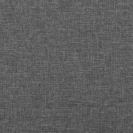 Pat box spring cu saltea, gri închis, 90x190 cm, textil, 9 image