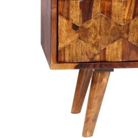 Comodă tv din lemn masiv de sheesham, 140 x 30 x 40 cm, 7 image