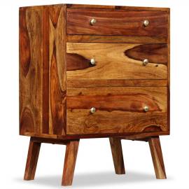 Dulap lateral, lemn masiv de sheesham, 60 x 35 x 76 cm, 6 image