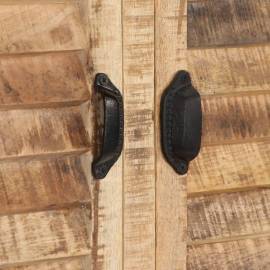 Servantă, lemn masiv de mango, 120 x 30 x 76 cm, 2 image