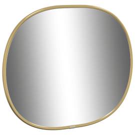 Oglindă de perete, auriu, 30x25 cm, 3 image