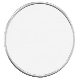 Oglindă de perete rotundă, argintiu, Ø 20 cm, 3 image