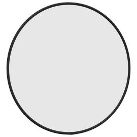 Oglindă de perete rotundă, negru, Ø 40 cm, 3 image