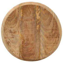 Scaune de bar, 2 buc., lemn masiv de mango, 4 image