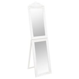 Oglindă de sine stătătoare, alb, 40x160 cm, 2 image