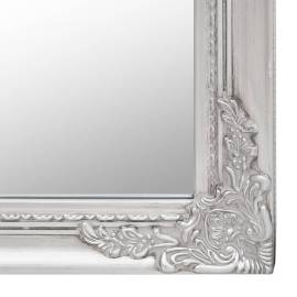 Oglindă de sine stătătoare, argintiu, 40x160 cm, 6 image