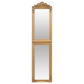 Oglindă de sine stătătoare, auriu, 40x160 cm, 3 image