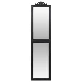 Oglindă de sine stătătoare, negru, 40x160 cm, 3 image