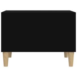 Măsuță de cafea, negru, 60x50x36,5 cm, lemn compozit, 6 image