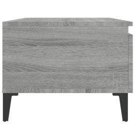 Masă laterală, gri sonoma, 50x46x35 cm, lemn compozit, 8 image
