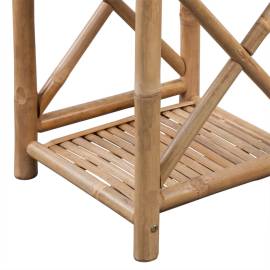 Raft pătrat cu 3 niveluri din bambus, 4 image