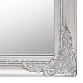Oglindă de sine stătătoare, argintiu, 45x180 cm, 6 image