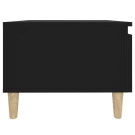 Mese laterale, 2 buc., negru, 50x46x35 cm, lemn compozit, 10 image