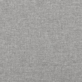 Pat continental, gri deschis, 140x200 cm, material textil, 9 image