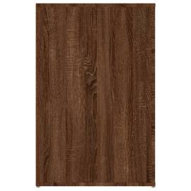 Birou, stejar maro, 100x49x75 cm, lemn prelucrat, 8 image