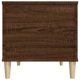 Măsuță de cafea, stejar maro, 90x44,5x45 cm, lemn compozit, 8 image