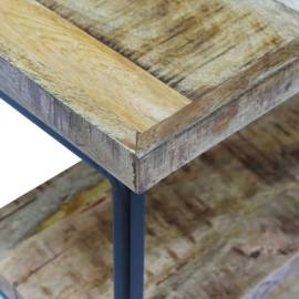 Masă de birou din lemn de mango, 110 x 50 x 76 cm, 7 image