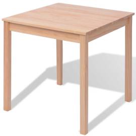 Set masă și scaune din lemn de pin, 3 piese, 3 image