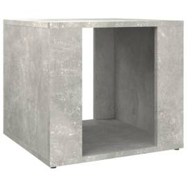 Noptieră, gri beton, 41x40x36 cm, lemn compozit, 2 image