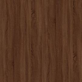 Noptieră, stejar maro, 50x46x50 cm, lemn prelucrat, 8 image
