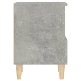 Noptiere, gri beton, 40x35x50 cm, 8 image