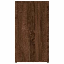 Servantă, stejar maro, 100x33x59,5 cm, lemn compozit, 7 image