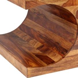 Masă de cafea, lemn masiv de palisandru 90x50x35 cm, 4 image