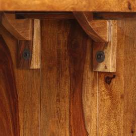 Servantă / birou lemn masiv de palisandru maro, 2 image