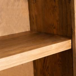 Dulap suspendat baie, lemn masiv de pin reciclat, 42x23x70 cm, 2 image