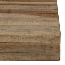Masă consolă, 120 x 35 x 81 cm, lemn de tec reciclat, 9 image