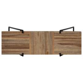 Masă consolă, 120 x 35 x 81 cm, lemn de tec reciclat, 6 image