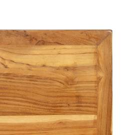Masă de bar din lemn masiv de tec reciclat 120 x 58 x 106 cm, 8 image