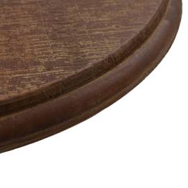 Masă de capăt, lemn masiv de brad, 40 x 64 cm, maro, 4 image
