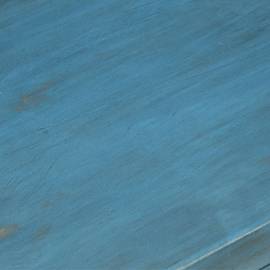 Noptieră, albastru, 40 x 30 x 50 cm, lemn masiv de mango, 4 image