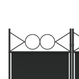 Paravan de cameră cu 5 panouri, 200x220 cm, textil, 7 image