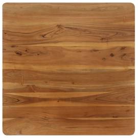 Masă de bucătărie, lemn masiv de acacia, 75 x 75 x 76 cm, 2 image