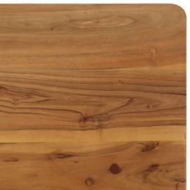 Masă de bucătărie, lemn masiv de acacia, 75 x 75 x 76 cm, 3 image