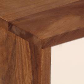 Noptieră, 45x30x45 cm, lemn masiv de sheesham, 2 image