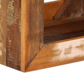 Scaun, 40 x 30 x 40 cm, lemn masiv reciclat, 7 image