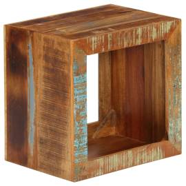 Scaun, 40 x 30 x 40 cm, lemn masiv reciclat, 10 image