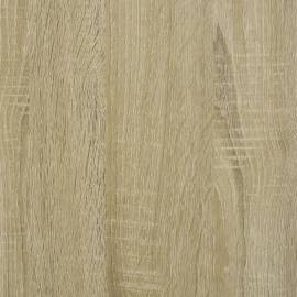 Masă laterală, stejar sonoma, 40x40x40 cm, lemn prelucrat, 8 image