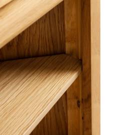 Dulap de colț, 59 x 36 x 180 cm, lemn masiv de stejar, 4 image