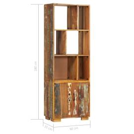 Bibliotecă, 60 x 35 x 180 cm, lemn masiv reciclat, 7 image