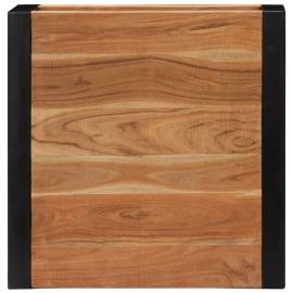 Măsuță de cafea, 60 x 60 x 40 cm, lemn masiv de acacia, 5 image