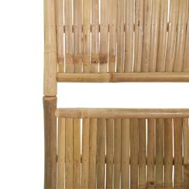 Paravan de cameră cu 4 panouri, 160 x 180 cm, bambus, 7 image